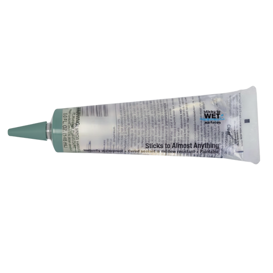 5.0 oz Elastic Sealant Tube - No Caulk Gun Needed