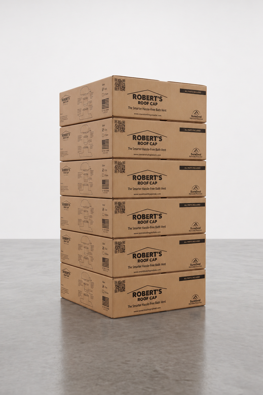 Robert's Roof Cap - 6 Units | Bulk Roof Vents – 5% Off