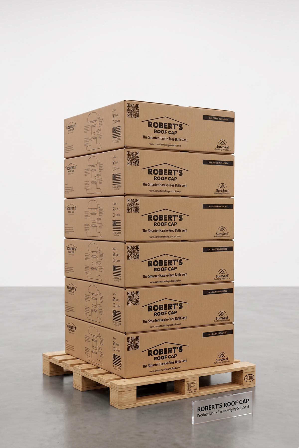 Robert's Roof Cap - 6 Units | Bulk Roof Vents
